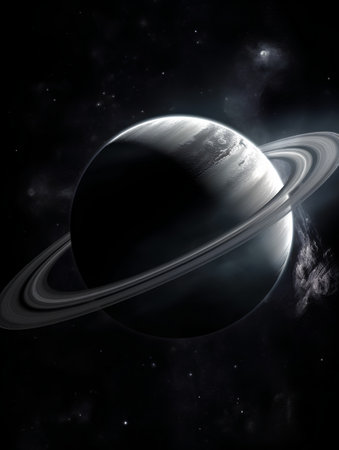 Planets in space. Science fiction art. Elements of this image furnished by NASAの素材