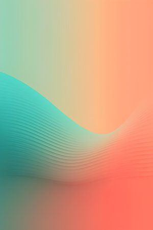 Abstract background with wavy lines. Vector illustration for your design.の素材