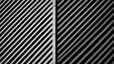 Abstract black and white background of diagonal stripes. 3d render illustrationの素材