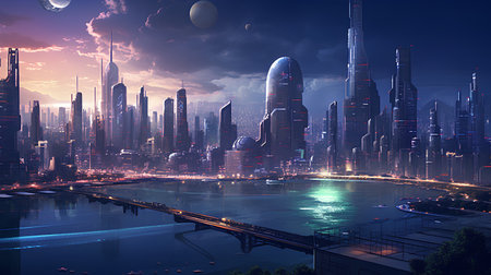 Shanghai Lujiazui Finance and Trade Zone of the modern cityの素材