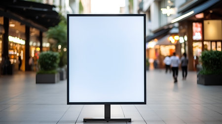 Blank advertising billboard in the city. 3d rendering mock upの素材
