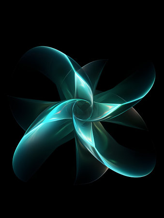 Abstract fractal. Fractal art background for creative design. Decoration for wallpaper, desktop, poster, cover booklet. Print for clothes, t-shirt. Creative illustration for designの素材