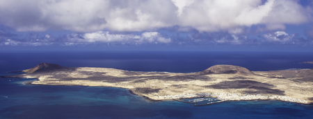 Volcanic Island La Graciosa / Lanzarote / Canary Islandsの写真素材