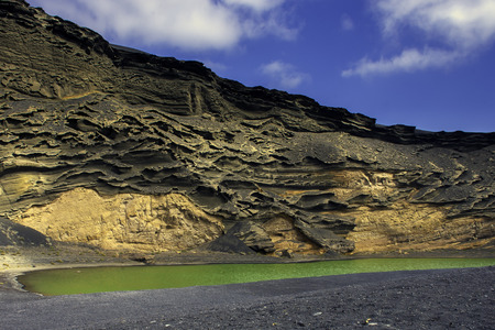 The Green Lagoon - Lago Verde / El Golfo / Lanzarote / Canary Islands