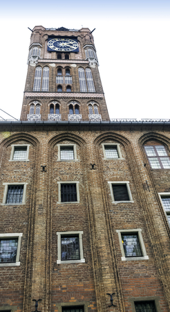 The Town Hall in Torun is one of the largest brick buildings of that kind in Europe - Torun, Poland