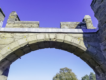 Arch in Warwick Castle - Warwick, Warwickshire, United Kingdom