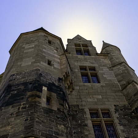 Chateau de Vitre -  medieval castle in the town of Vitre, Brittany, France