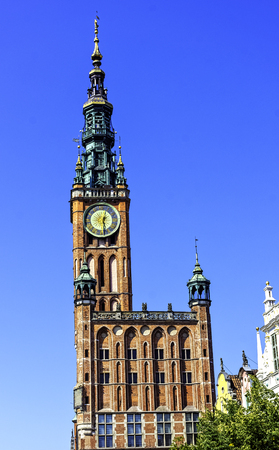 Historical Museum of the City of Gdansk in Main Town Hall - Gdansk, Tricity, Pomerania, Polandのeditorial素材