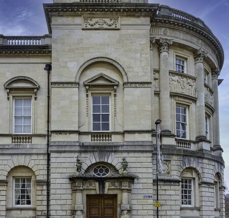 Vintage architecture of Bath, Somerset, United Kingdomの写真素材