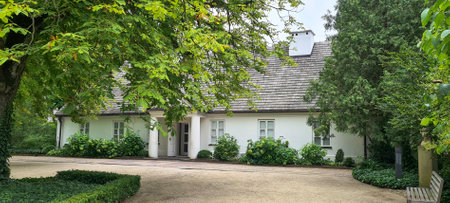 Manor-house in Zelazowa Wola - the Birthplace of Frdric Chopin - Zelazowa Wola. Masovia, Polandのeditorial素材