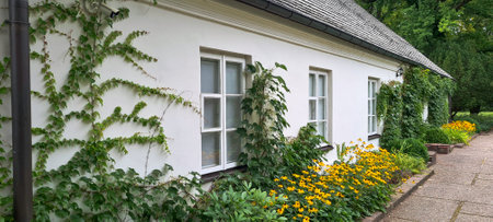Manor-house in Zelazowa Wola - the Birthplace of Frdric Chopin - Zelazowa Wola. Masovia, Polandのeditorial素材