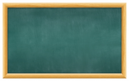 dirty scratched blank blackboardの写真素材