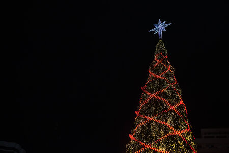 chirstmas tree decorationの写真素材