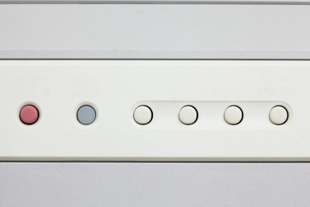 office equipment printer button