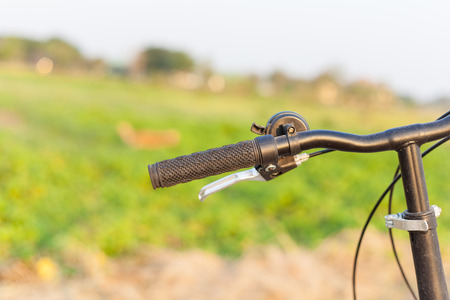 bicycle handheldの写真素材