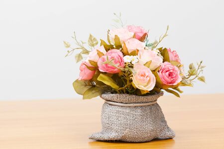 rose flower decorationの写真素材