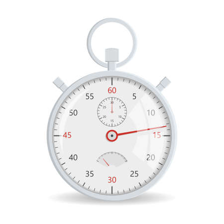 Stopwatch icon. Time and sport concept. Symbol rate, speed or racing. Vector illustration