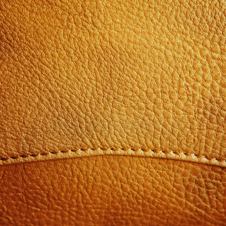 close up brown leather texture 