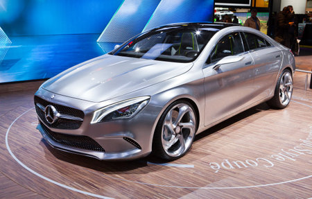 concept coupe at the Moscow International Motor Show on September 4,2012 in Moscowのeditorial素材