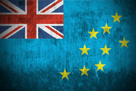 Weathered Flag Of , fabric texturedの写真素材