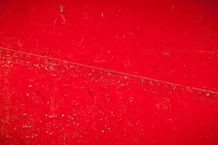 Highly detailed textured red grunge clincher background.の写真素材