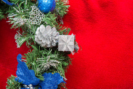 Art Christmas greeting card close.の写真素材