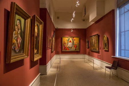 Moscow, Russia - October 29, 2015: Pushkin Museum of Fine Arts is largest museum of European art in...