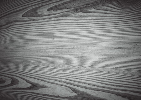 Black and white wooden background Natural woodの写真素材
