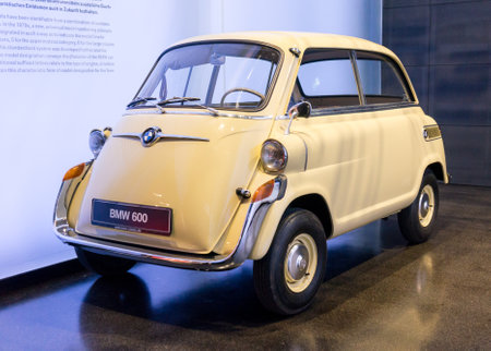 Munich, Germany - March 10, 2016: BMW Museum.
