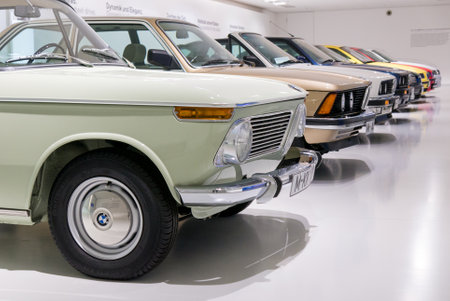 Munich, Germany - March 10, 2016: BMW Museum.のeditorial素材
