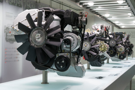 Munich, Germany - March 10, 2016: BMW Museum.のeditorial素材