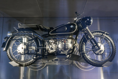 Munich, Germany - March 10, 2016: BMW Museum.