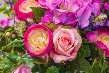 Abstract background of flowers