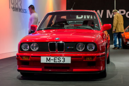 Munich, Germany - March 10, 2016: collection of classical cars on display in BMW Museumのeditorial素材