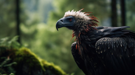Condor is a South American bird in the New World vulture family.の素材