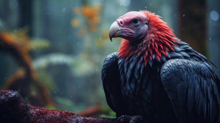 Condor is a South American bird in the New World vulture family.の素材