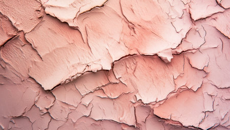 Close up creamy pink and tan texture background.の素材