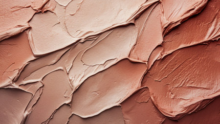 Close up creamy pink and tan texture background.の素材