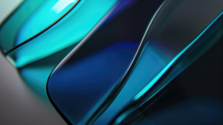 abstract background of glass. 3d rendering, 3d illustration.の素材