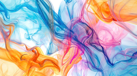 Abstract paint color background. Exoplanet cosmic sea pattern, paint stains. Marbleized effect. Background with abstract swirling paint effect. Liquid acrylic picture with flows and splashes. Mixedの素材