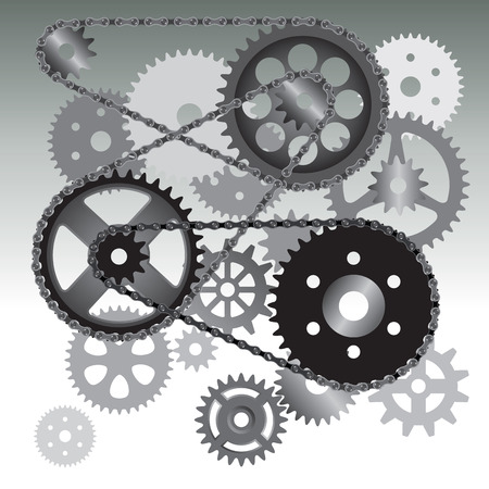 Abstract technology background. Business concept. のイラスト素材