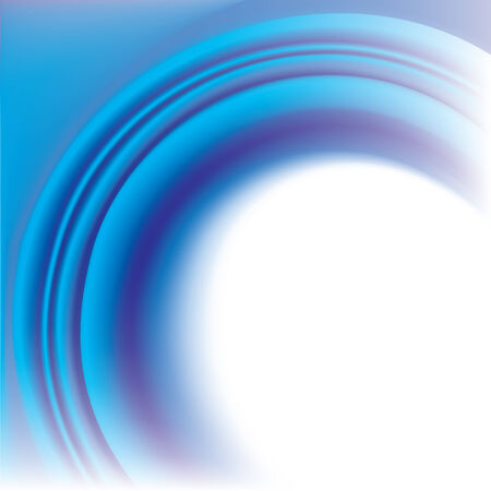 Blue abstract background with waves. のイラスト素材