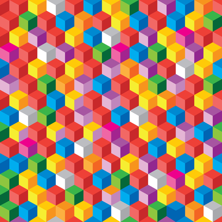 Abstract geometric seamless background. Vector illustrationのイラスト素材