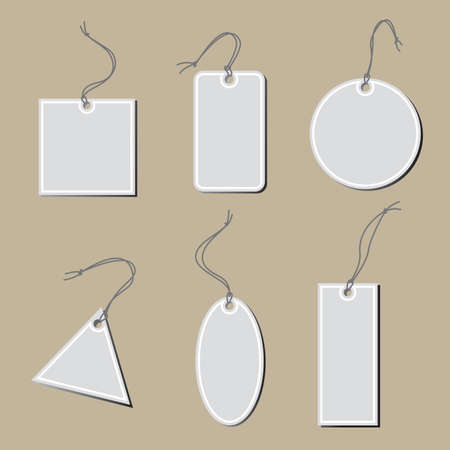Set of collection price tag. Vector illustrationのイラスト素材