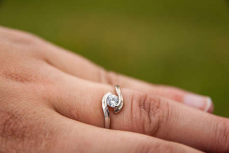 wedding ringの写真素材