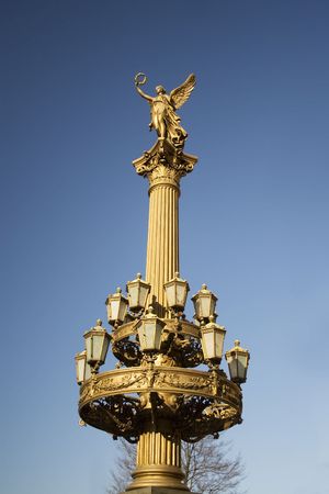 statue in Pragueの写真素材