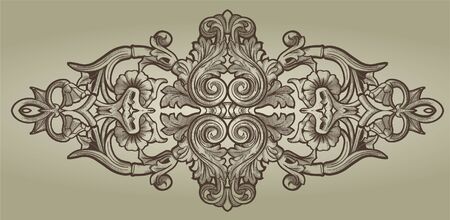 Ornament elementのイラスト素材