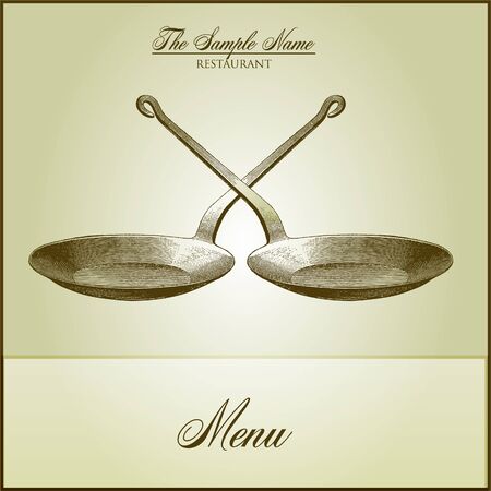 Menu cardのイラスト素材