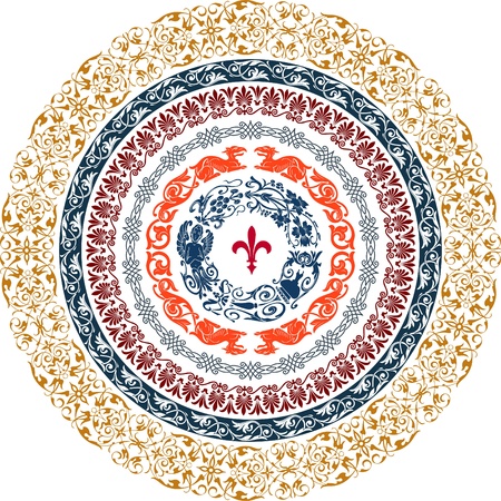 retro setのイラスト素材