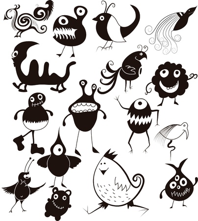 Monstersのイラスト素材